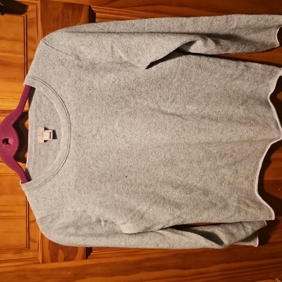 J. Crew Womens's Gray Cashmere Sweater - Picture 2 of 12